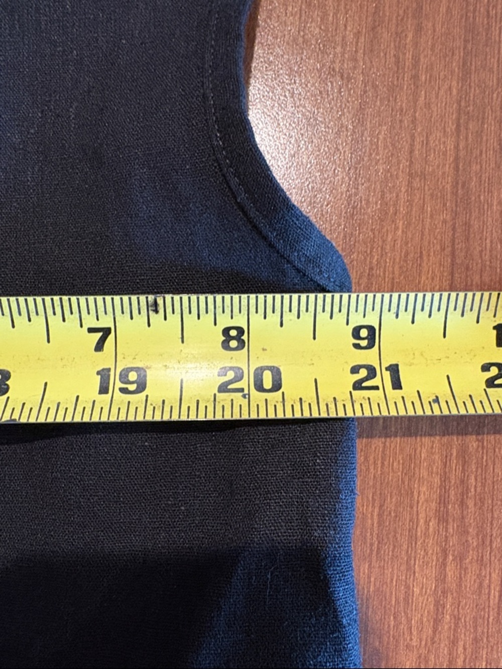 NWOT Gap Maternity Linen Blend Midi Black Shirt Dress Sz Medium - Picture 4 of 8